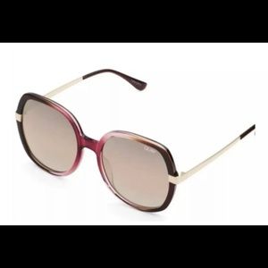 Quay Australia - Gold Dust - Toffee Pink Sun Glass